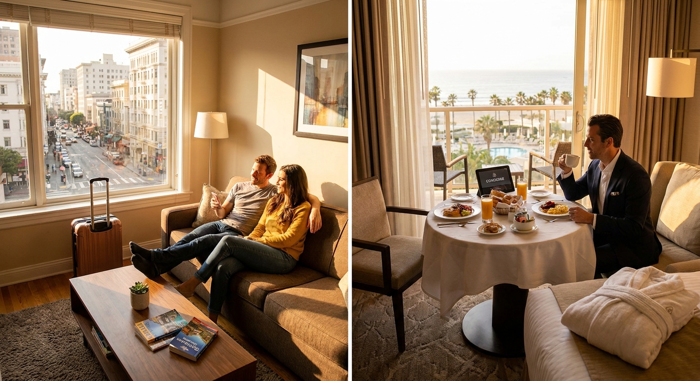 Create a lifestyle photography style blog image for a Travel website article abo