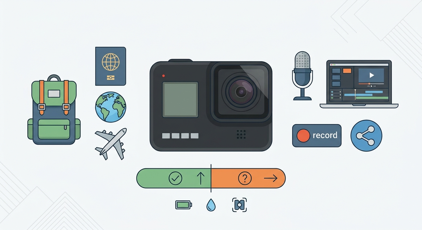 Create a professional blog illustration for a Travel website article about 