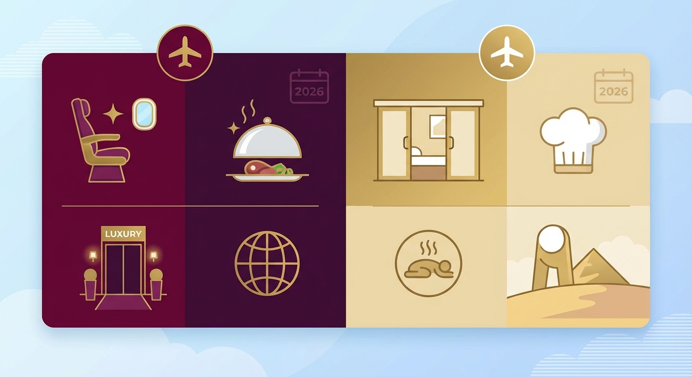 Create a professional blog illustration for a Travel, Flights, Hotels & Deals we