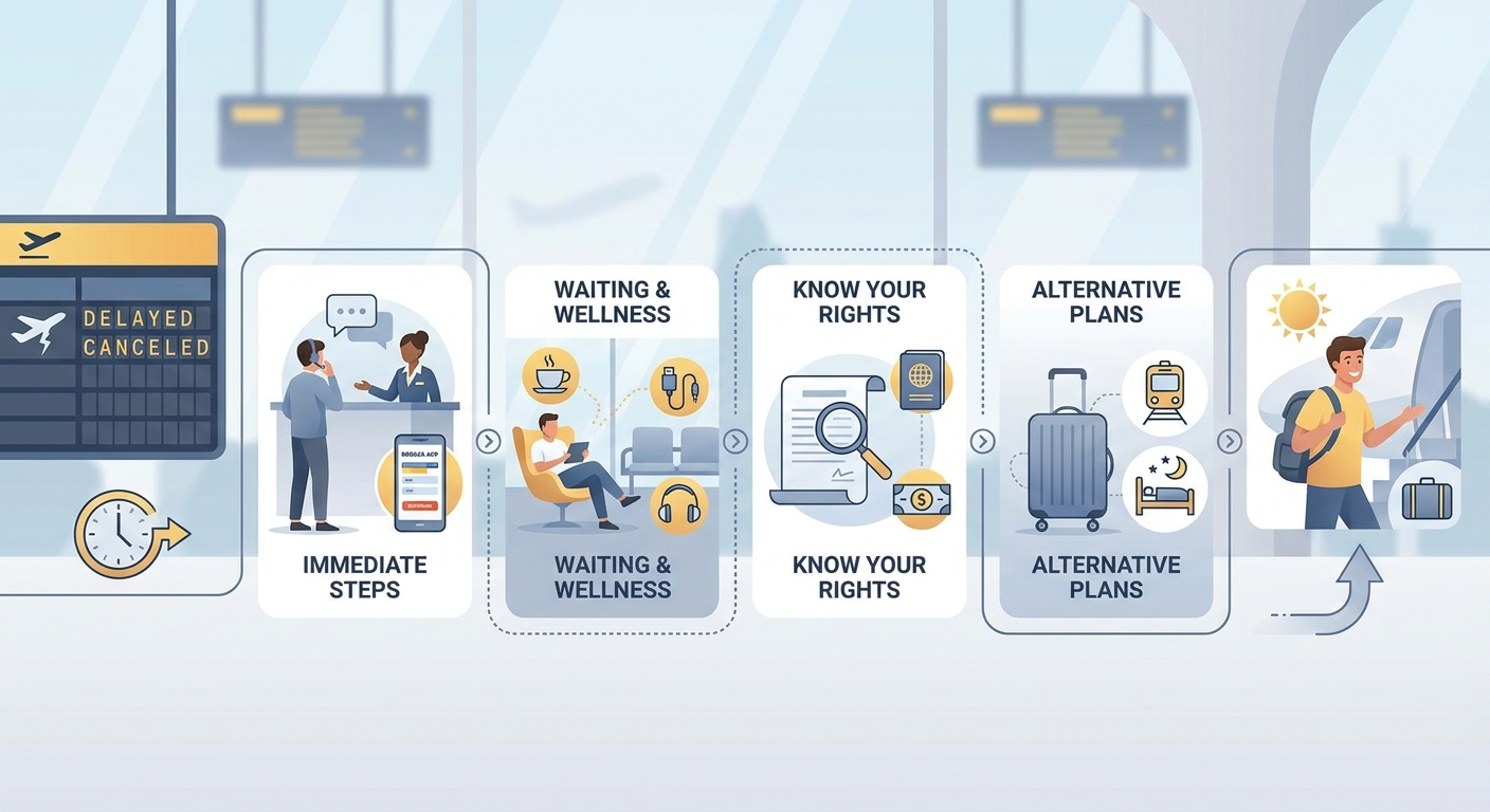 Create a professional blog illustration for a Travel website article about 