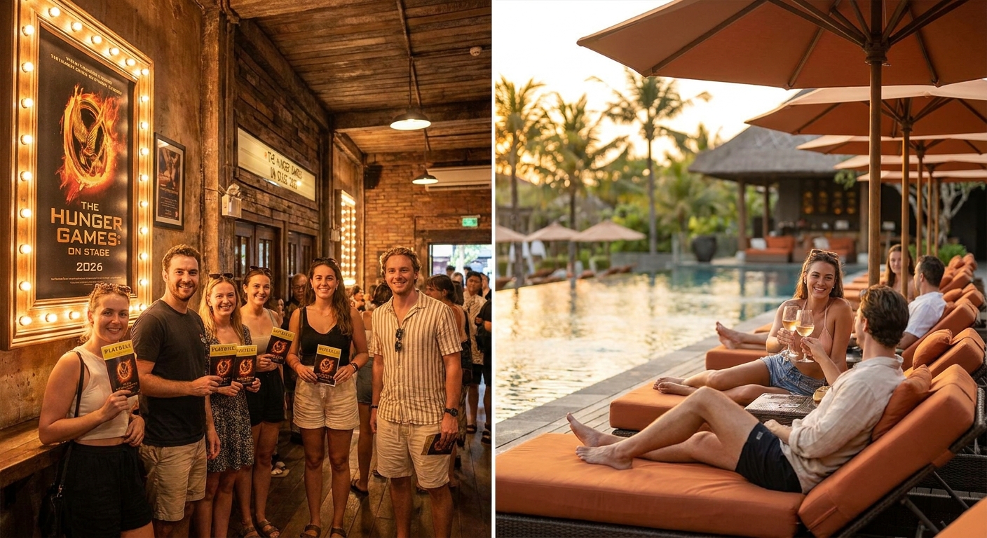 Create a lifestyle photography style blog image for a Travel website article abo