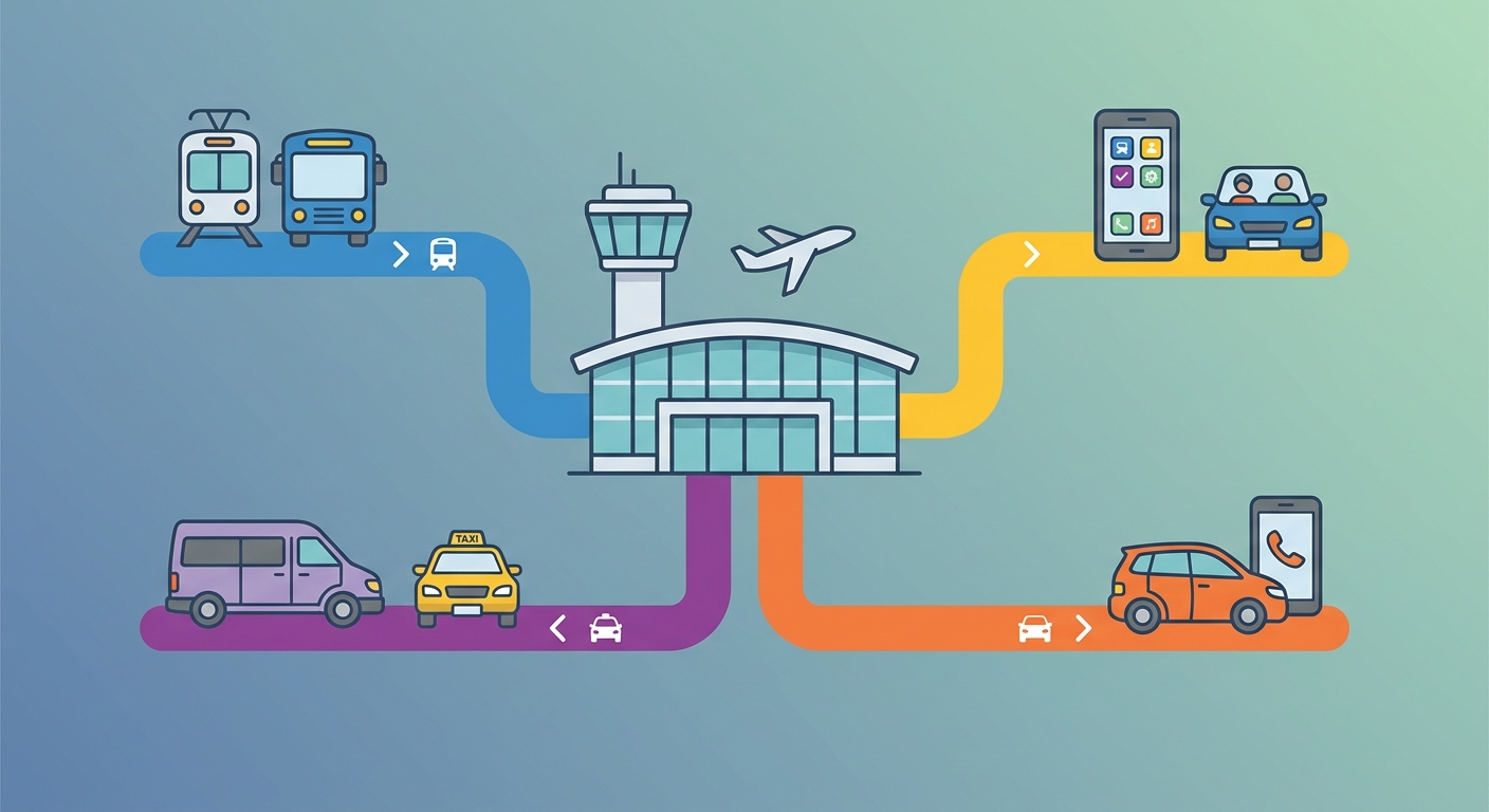 Create a professional blog illustration for a Travel website article about 