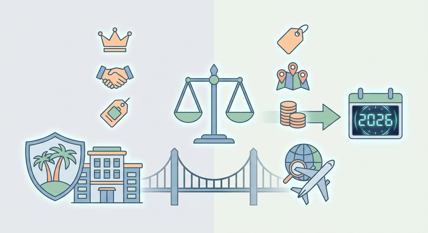 Create a professional blog illustration for a Travel website article about 