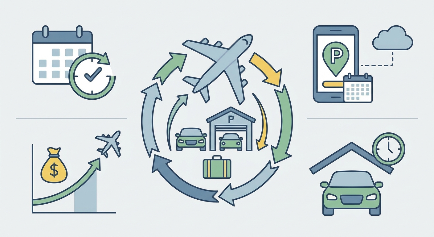 Create a professional blog illustration for a Travel website article about 