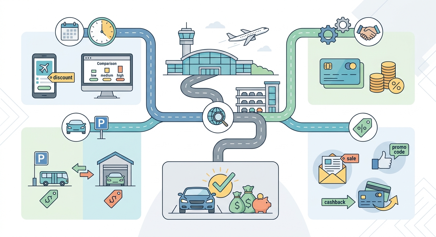 Create a professional blog illustration for a Travel website article about 