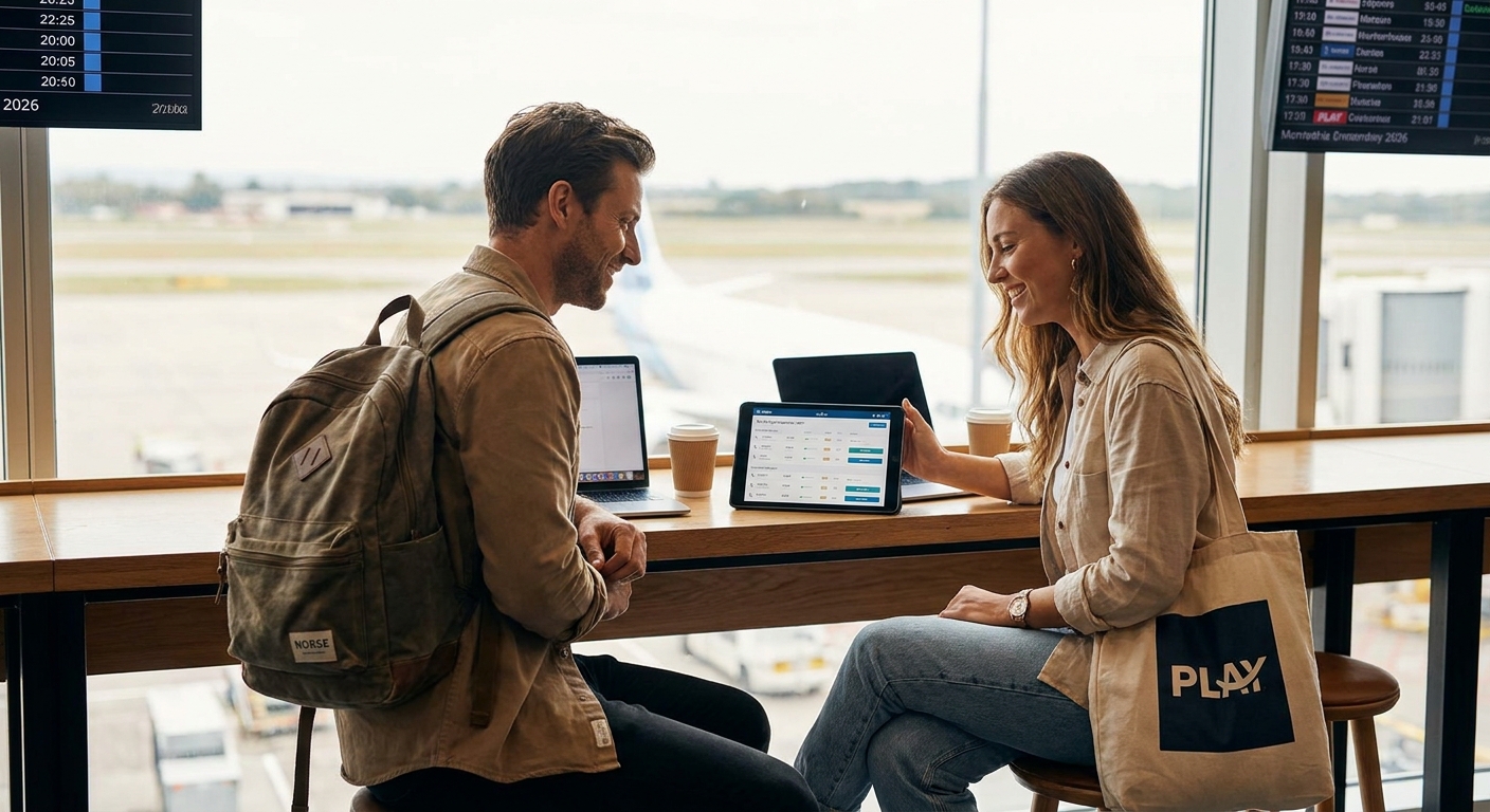 Create a lifestyle photography style blog image for a Travel, Flights, Hotels & 