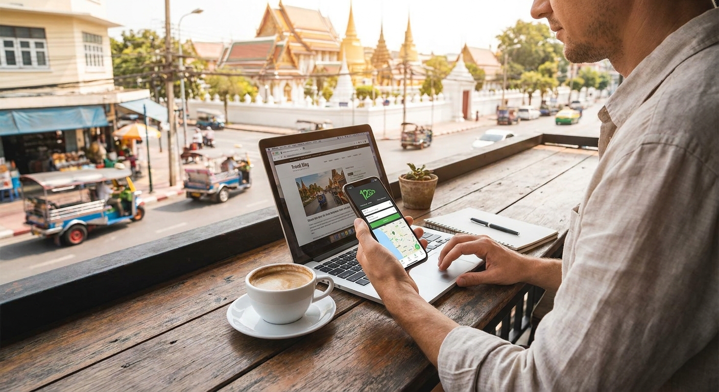 Create a lifestyle photography style blog image for a Travel, Flights, Hotels we