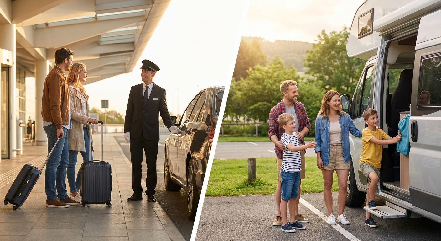 Create a lifestyle photography style blog image for a Travel, Flights, Hotels we