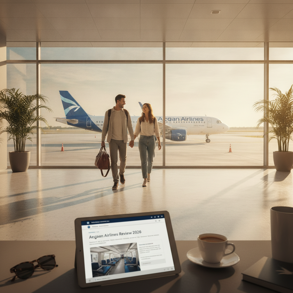 Create a lifestyle photography style blog image for a Travel & Booking website a