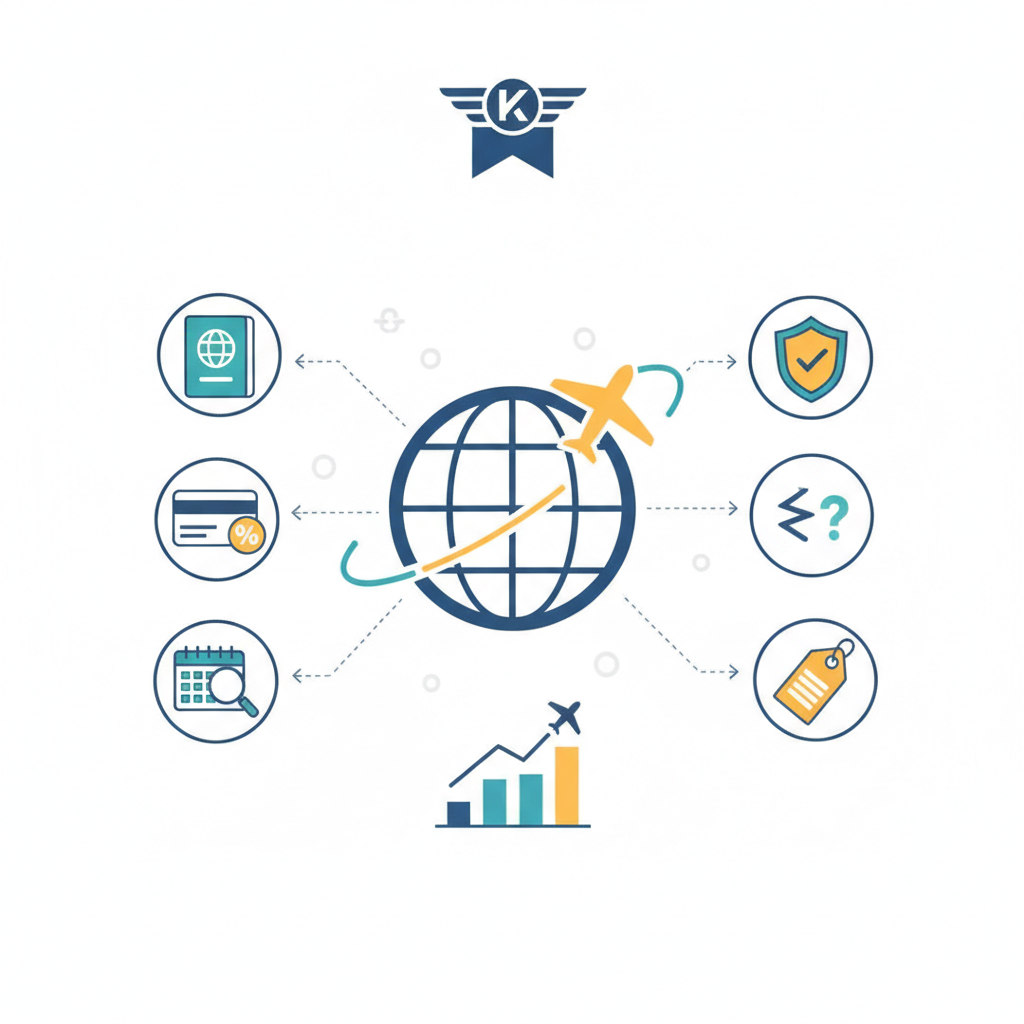 Create a professional blog illustration for a Travel & Booking website article a